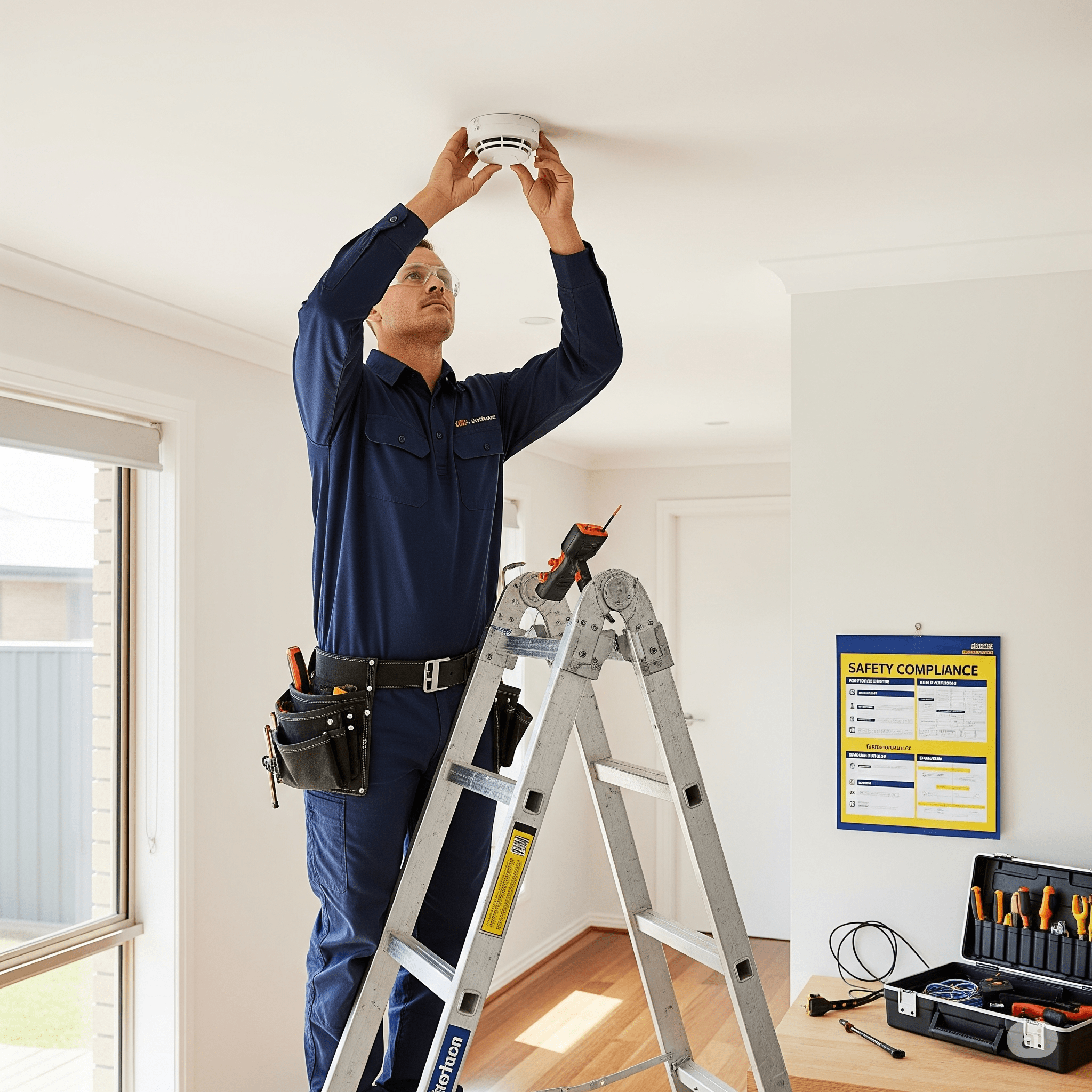 Smoke alarm installation